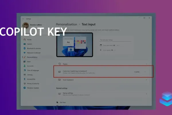 Microsoft Introduces Customizable Copilot Key for Enhanced User Experience