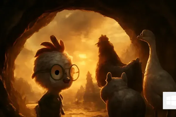 What Happens at the End of Chicken Little?