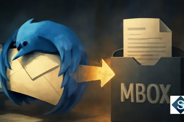 How to Export MBOX File from Thunderbird