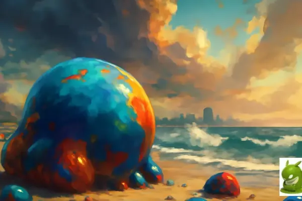 What are the blobs on the beach? Discover The Blob