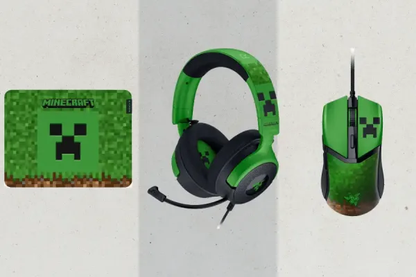 Minecraft and Razer Unveil Limited Edition Gaming Accessories
