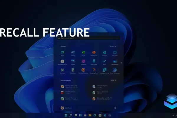 Microsoft Addresses Recall Feature Bug in Windows 11 Update KB5041865