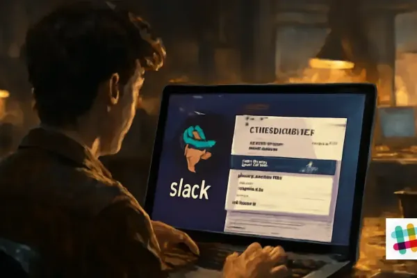 Open Workspace Settings in Slack