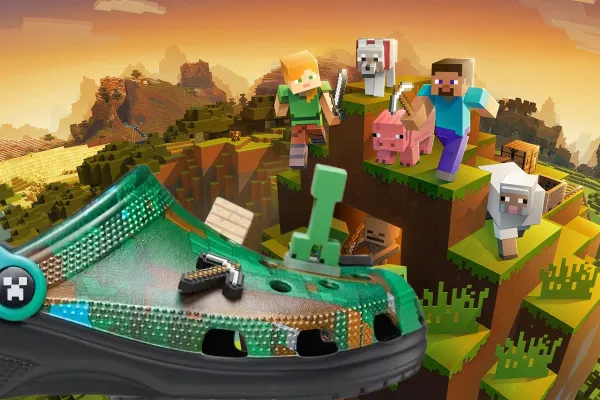 Crocs Launches Minecraft-Themed Clogs with Exclusive Jibbitz