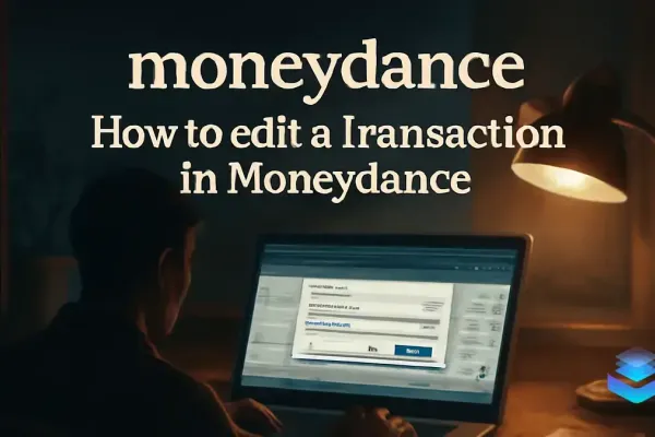 How to Edit a Transaction in Moneydance