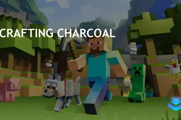 Minecraft Players Utilize Charcoal for Efficient Smelting and Crafting