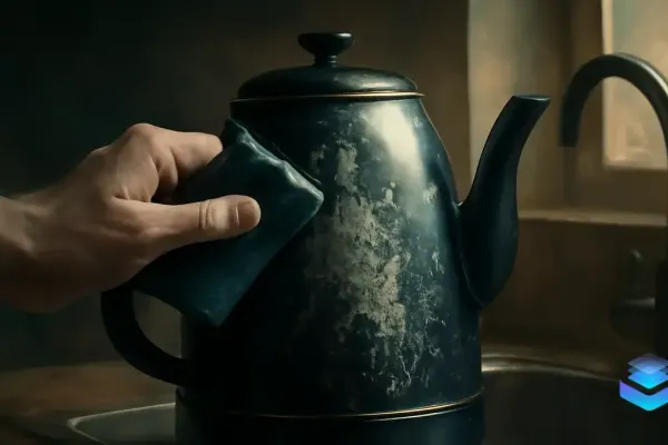 How to Remove Chalk from Kettle