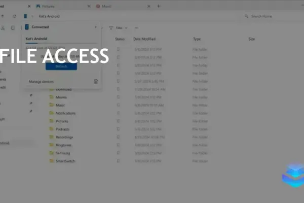 Microsoft Unveils Android Remote File Access for Windows 11 Insiders
