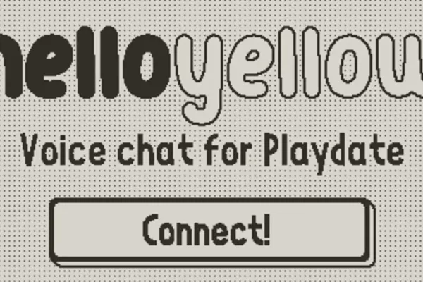 Launches helloyellow Voice-Messaging App for Playdate