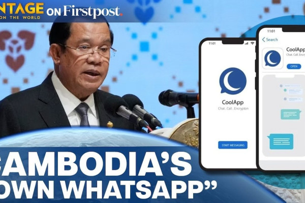 Cambodian Leader Hun Sen Supports New Messaging App CoolApp