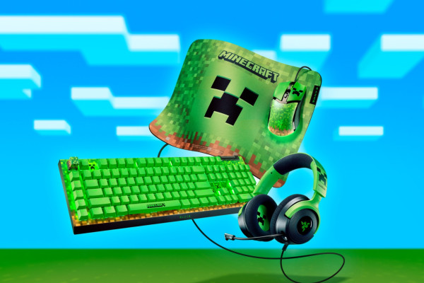 Razer Unveils New Minecraft-Themed Gaming Gear Line