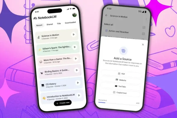 Google Expands AI Reach with NotebookLM Apps Launch