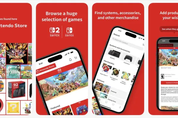 Nintendo Store App Launches for iOS and Android