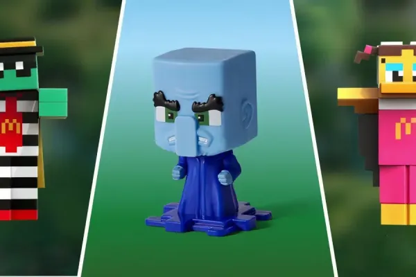 Minecraft Toys Debut in McDonald's Happy Meals Across UK