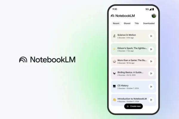 NotebookLM Expands to Mobile with New Features