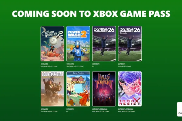 Additions to Game Pass Include Outer Worlds 2