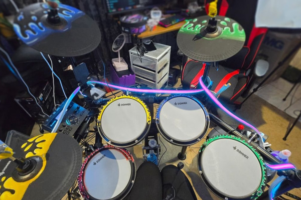 Budget-Friendly Electronic Drum Kit Boosts Drumming Skills with YARG Game