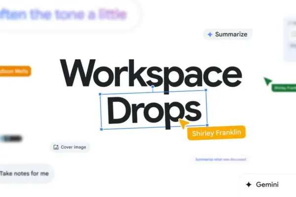 Gemini Integrates New Features into Workspace Tools
