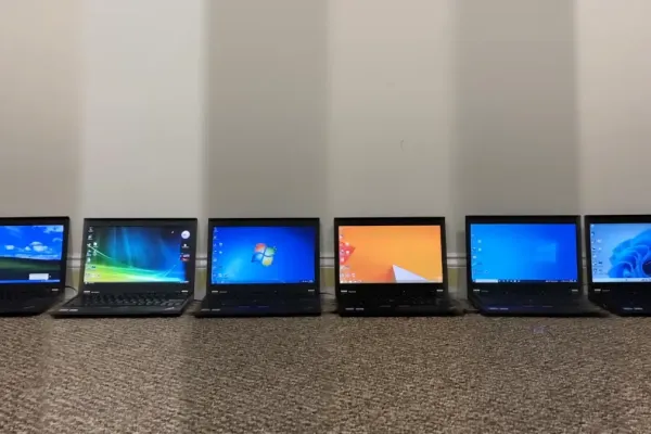 Windows 11 Trails in Legacy Hardware Benchmark