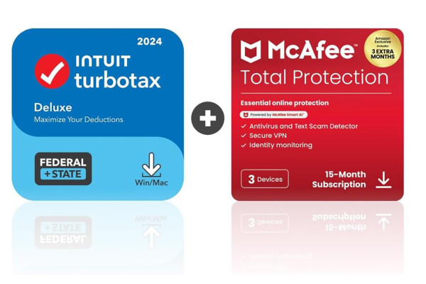 TurboTax and McAfee Offer Cost-Effective Tax Prep and Security