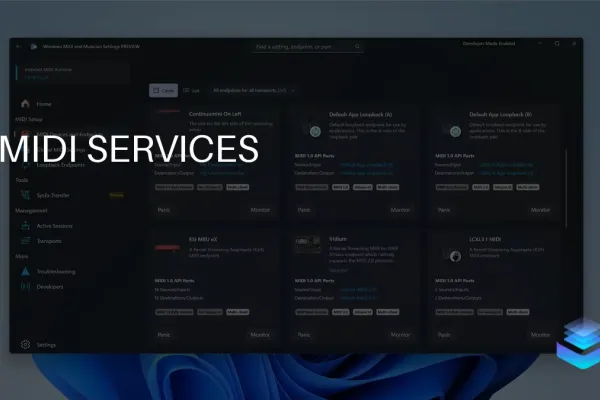 Windows 11 Enhances MIDI Services with MIDI 2.0 Support