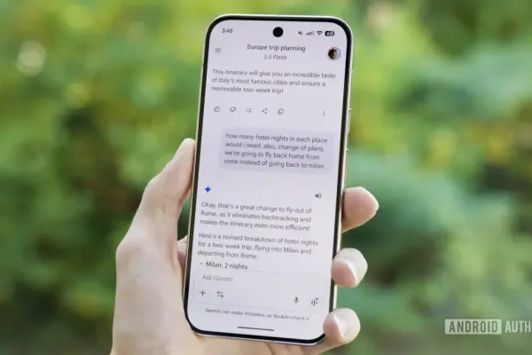 Gemini Introduces 'New Project' Feature in Android App Update