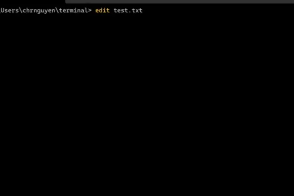 Microsoft Debuts Edit for Command Line on Windows