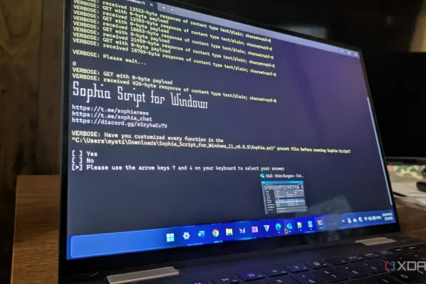 Sophia Script Streamlines Windows 11 Configuration Effortlessly