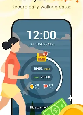 WalkEarn Introduces Step Tracking with Phone Sensors