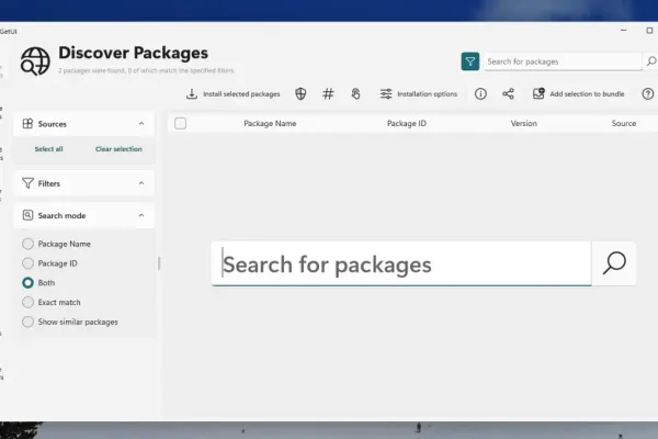 UniGetUI Streamlines Managing Windows Software Installs