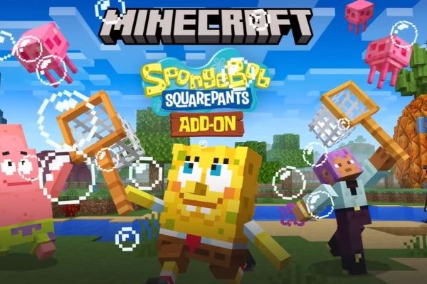 Mojang and Nickelodeon Release SpongeBob SquarePants DLC for Minecraft