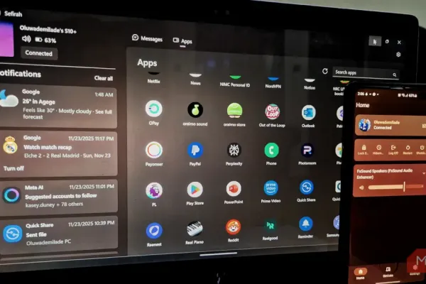 Sefirah Bridges Android Phones and Windows PCs Seamlessly