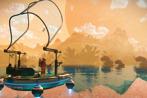 Aquarius Update Brings Fishing and New Features to No Man's Sky
