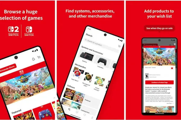 Nintendo Store App Debuts on iOS and Android Platforms
