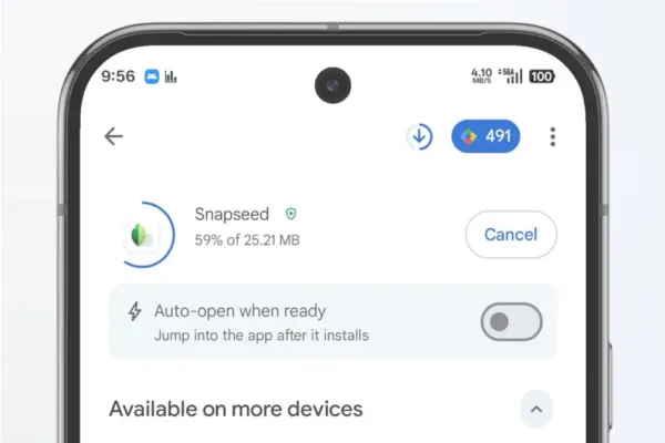 Google Introduces Auto-Open Feature in Play Store Apps