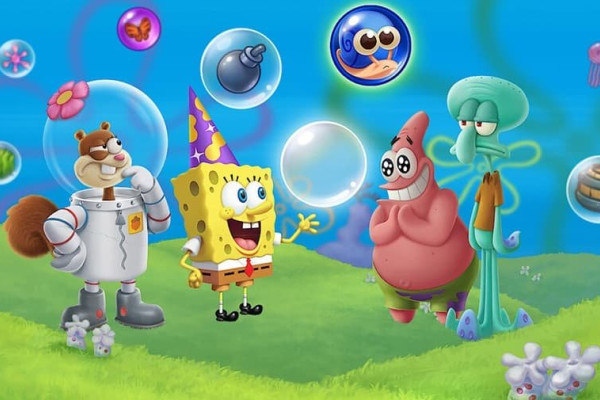 Netflix and Nickelodeon Release SpongeBob: Bubble Pop Puzzle Game