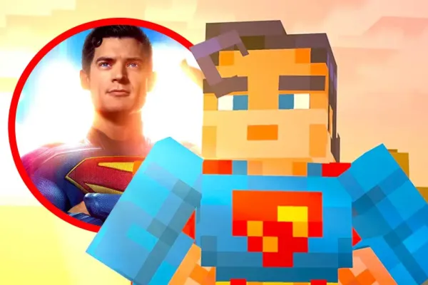 Superman Ventures into Minecraft with New DC Studios DLC