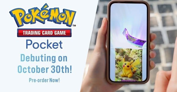 Pokémon Trading Card Game Pocket App Launches on October 30 for iOS, Android