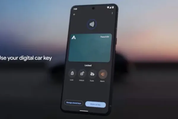 Android Phones Now Support Digital Car Key Functionality