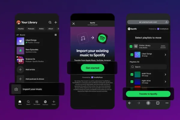 Spotify Enhances Library Transfers with TuneMyMusic Integration