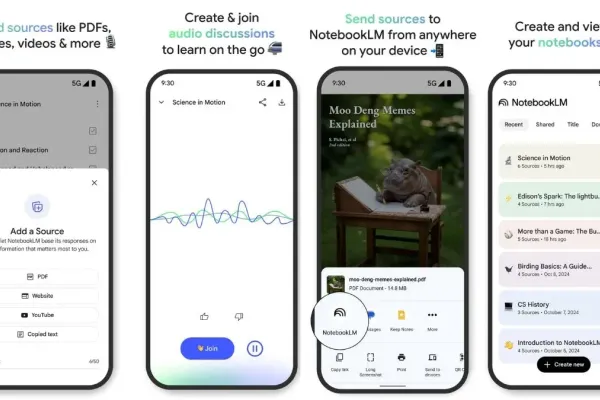 Google to Launch NotebookLM Mobile Apps at Google I/O 2025