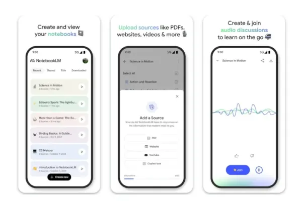 NotebookLM Launches New Mobile Apps for Android and iOS