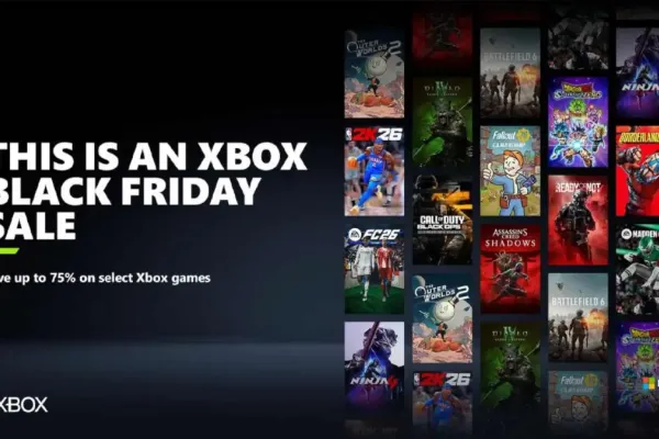 Xbox Black Friday Sale Offers Up to 85% Off Digital Games