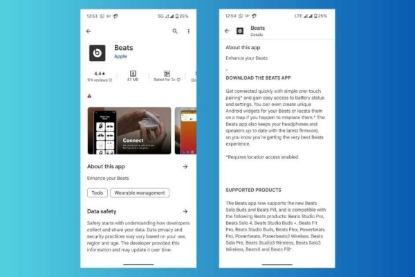 Apple Releases New Beats App Update for Android, Enhances Beats Products