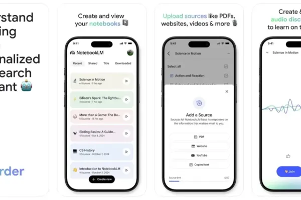 Google Unveils NotebookLM AI App for Enhanced Report Generation
