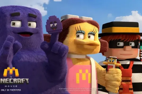 McDonald's Unveils Minecraft Movie Meal With Collectibles