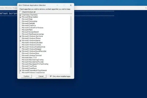 Windows 11 Gets Easier to Customize with Win11Debloat