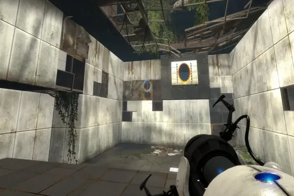 Valve's Portal Reimagined in Vanilla Minecraft