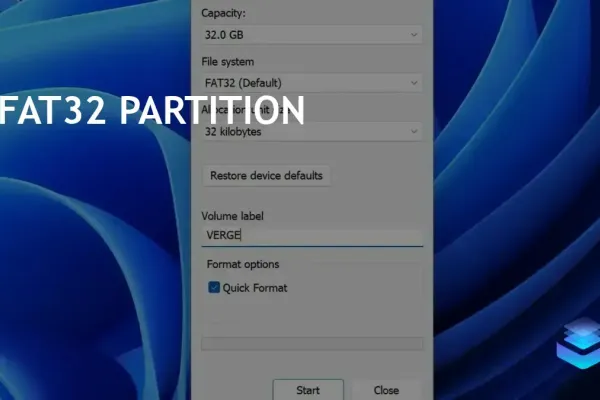 Microsoft Expands FAT32 Partition Size Limit to 2TB in Windows 11 CLI