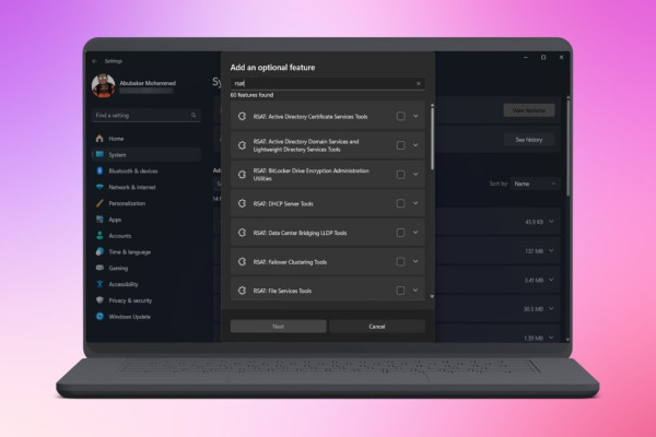 Windows 11 Simplifies RSAT Installation via Settings and PowerShell